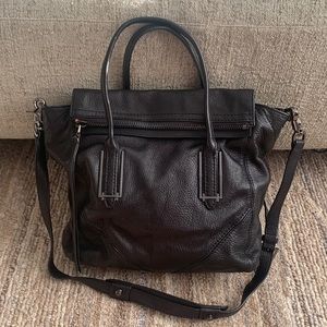 Perfect condition BOTKIER midsize handbag all leather color black